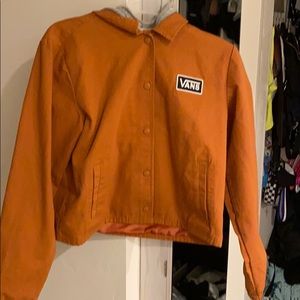 Orange vans jacket